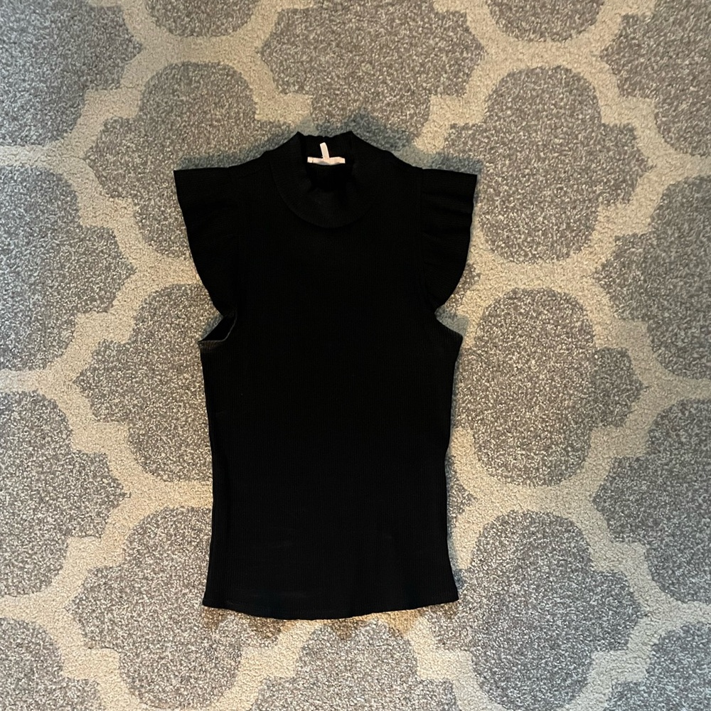 Princess Polly S Black Fitted Top